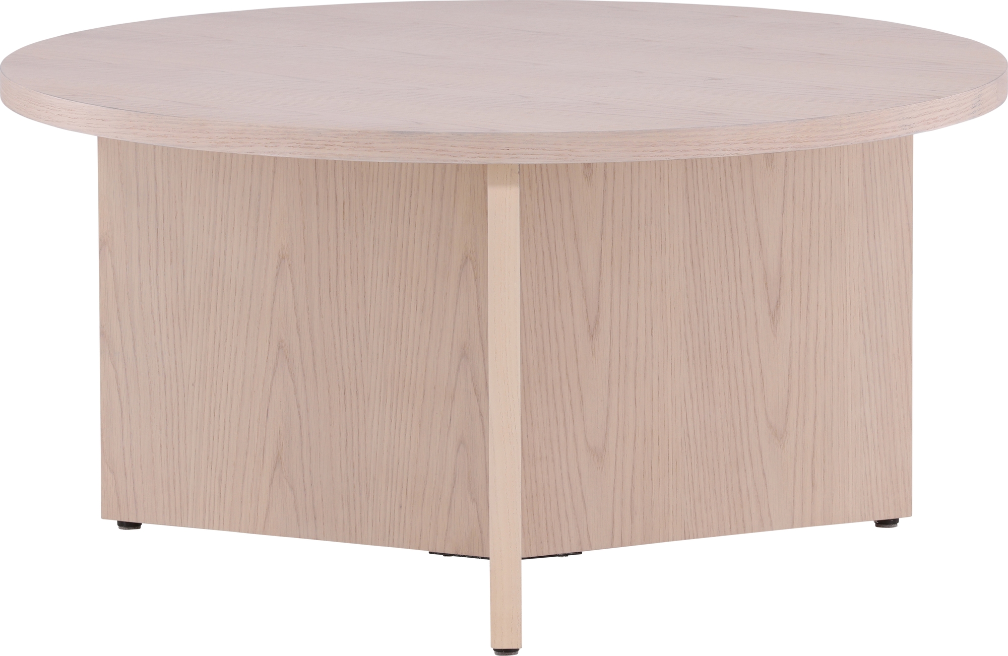 Melker soffbord 65 cm- Whitewash