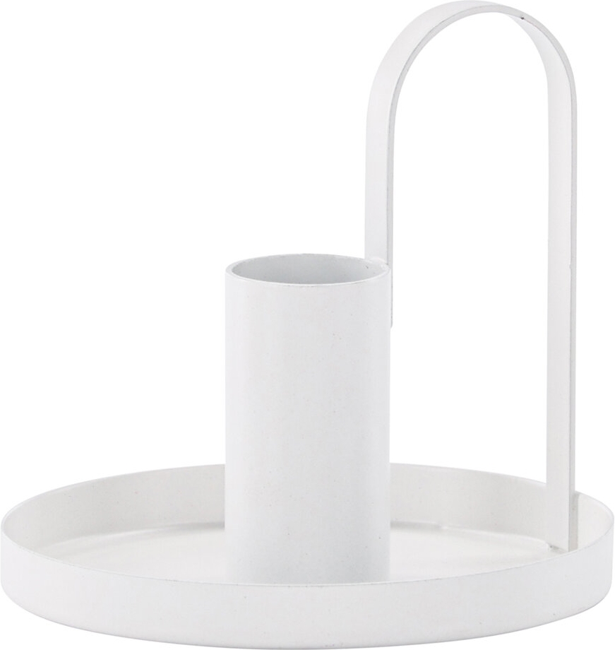 Crai kandelaar - Wit