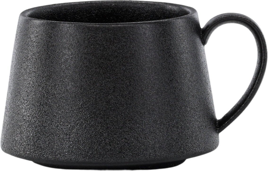 Wabi sabi kaffekopp 33 cl - Svart