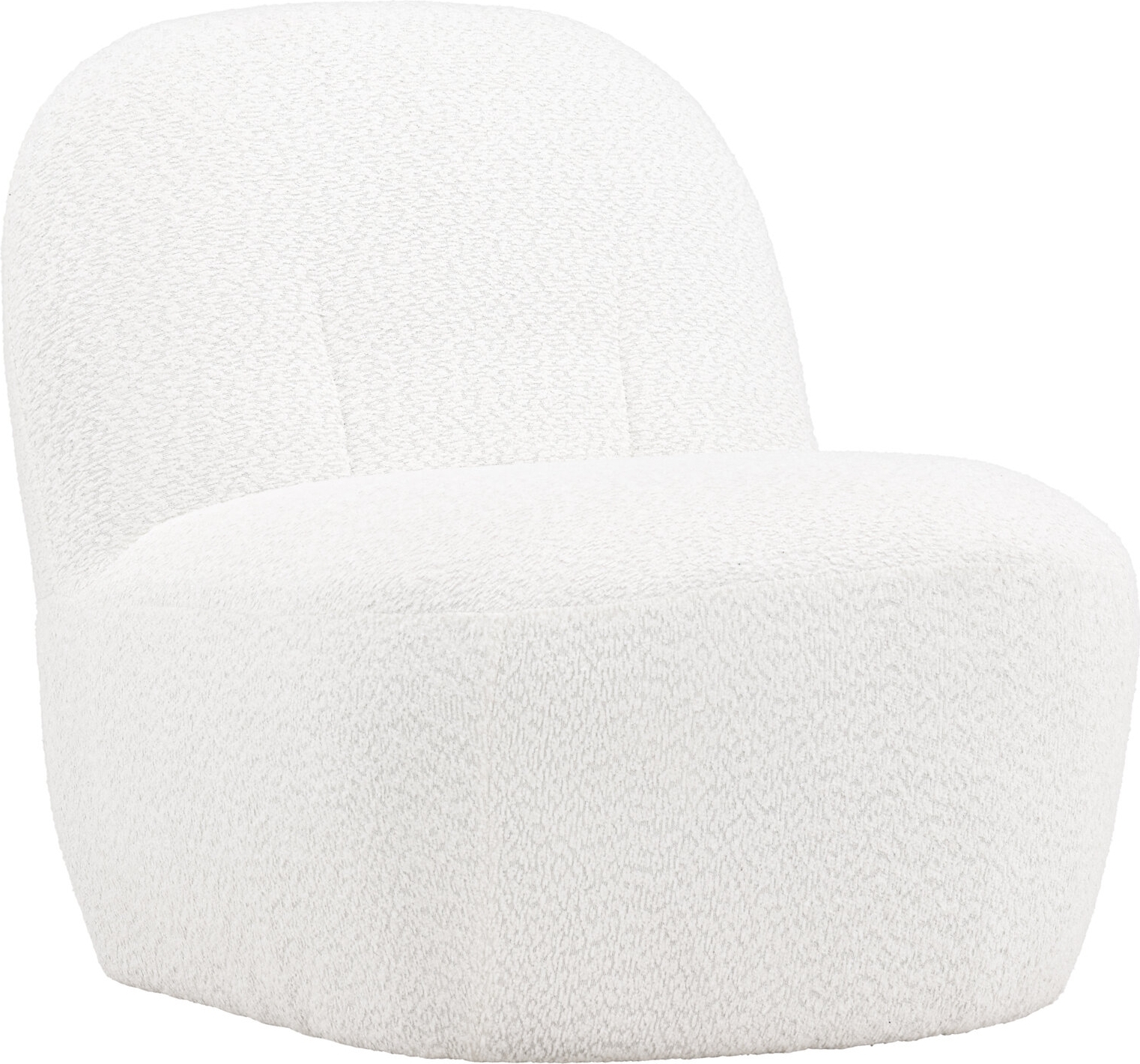 Mahla loungestol - Vit boucl�