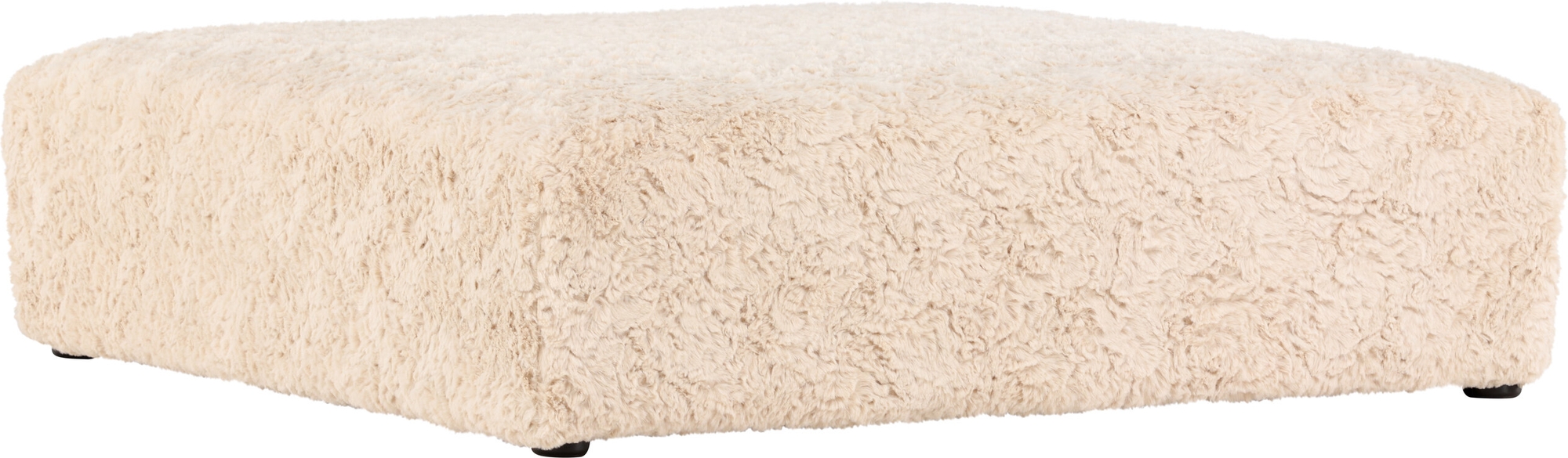 Frankie sittpuff 100 x 100 cm - Beige teddy Frankie sittpuff 100 x 100 cm - Beige teddy