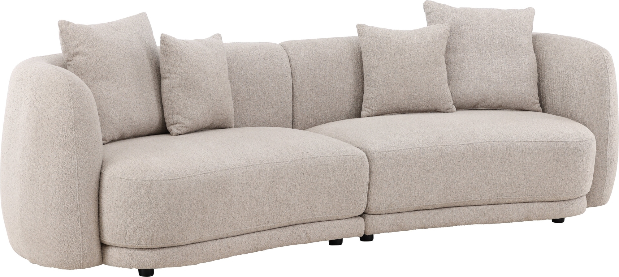 Cielo 3-sits soffa - Beige boucl