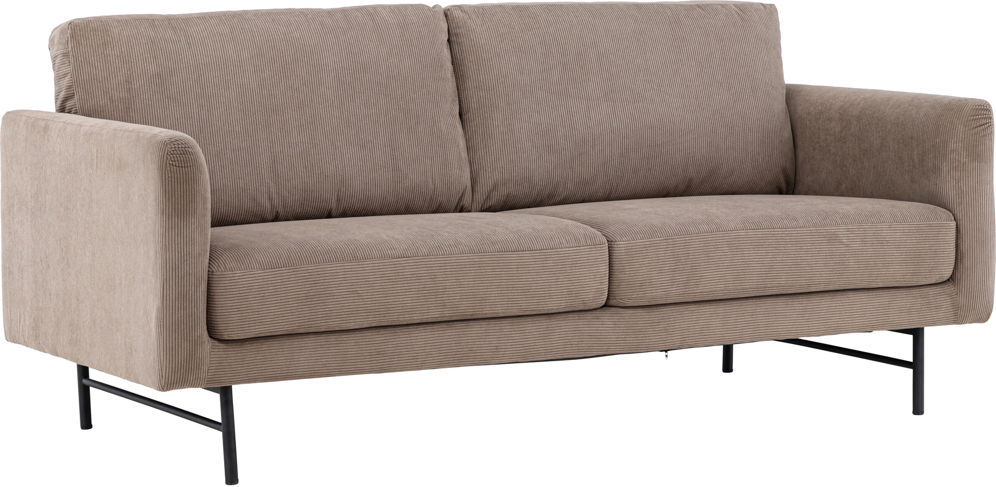 Sky 3-sits soffa - Svart/brun Sky 3-sits soffa - Svart/brun