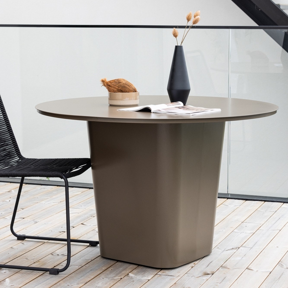 Santa Fe eettafel �120 cm - Bruin