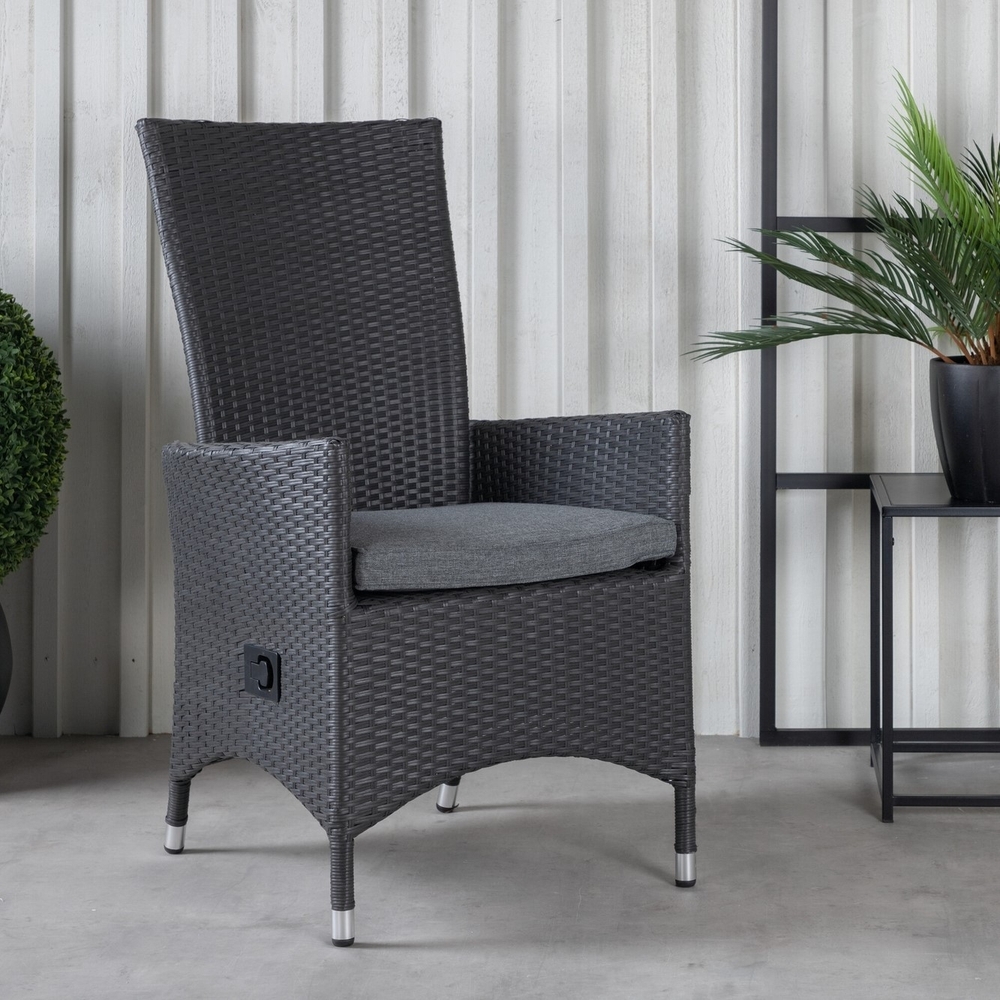 Padova karmstol - Svart/Gr�