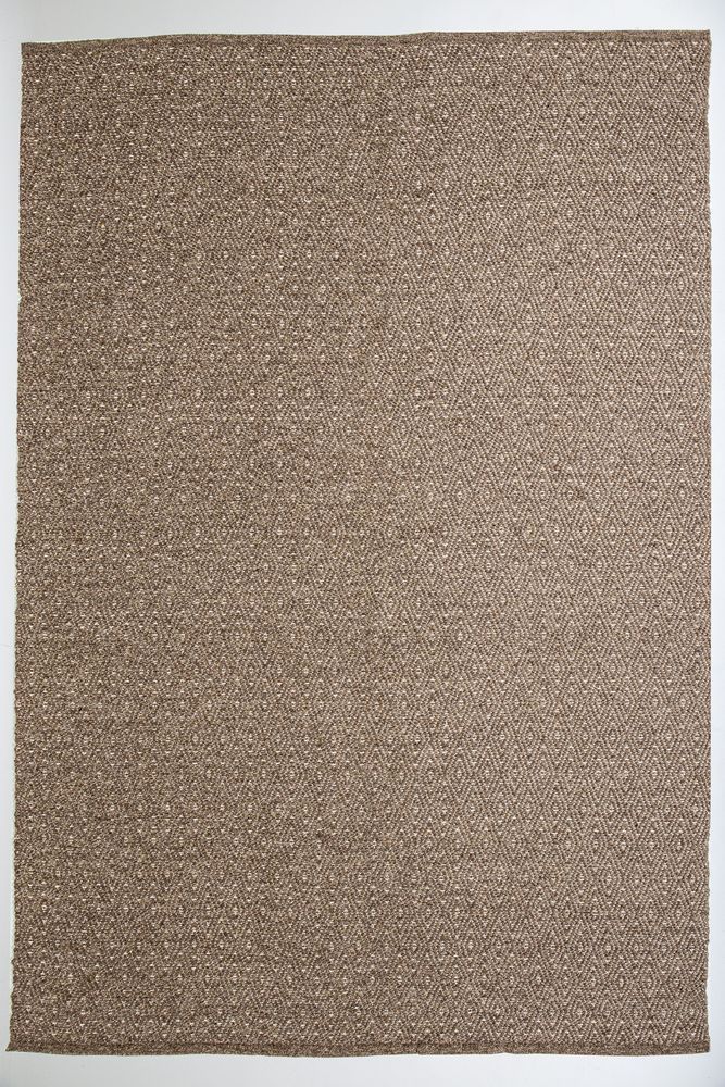 Penelope wollen vloerkleed - Bruine wol