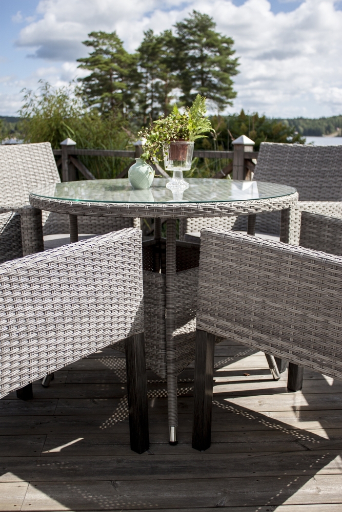 Volta eettafel Ø90 cm - Grijs Volta eettafel Ø90 cm - Grijs