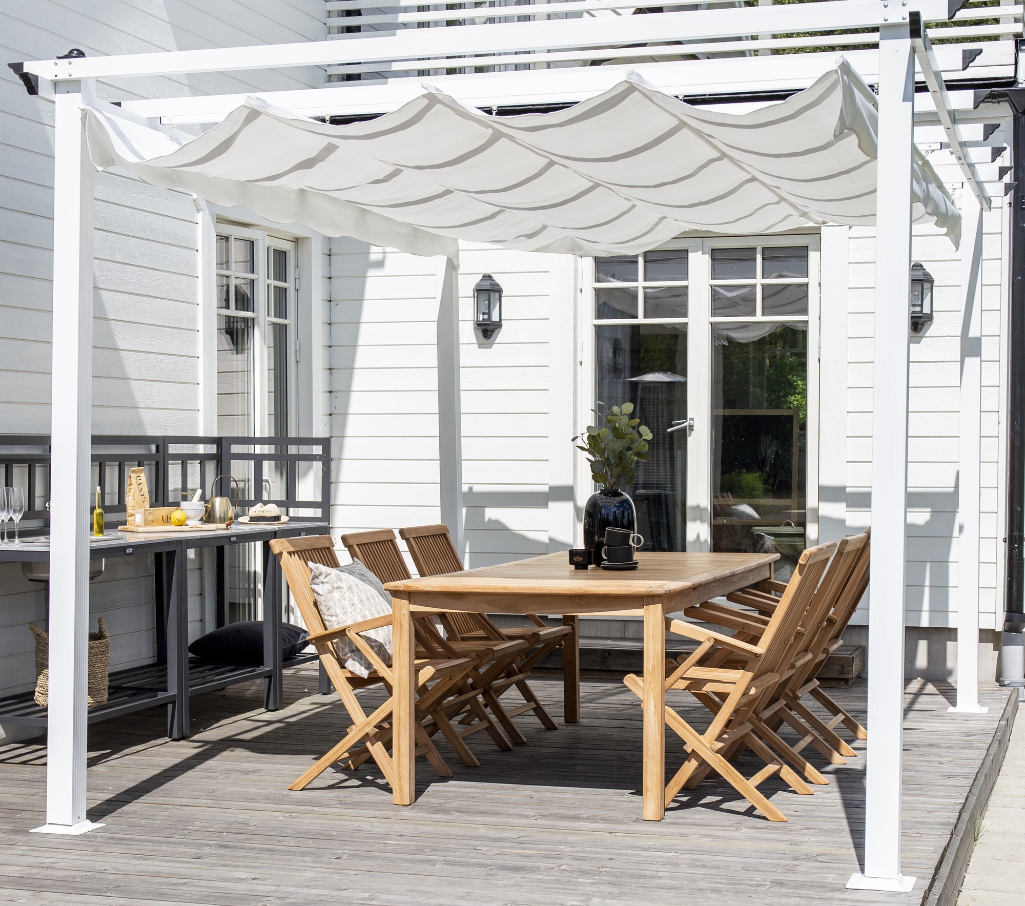 Kenya matbord 220 x 100 cm - Teak Kenya matbord 220 x 100 cm - Teak