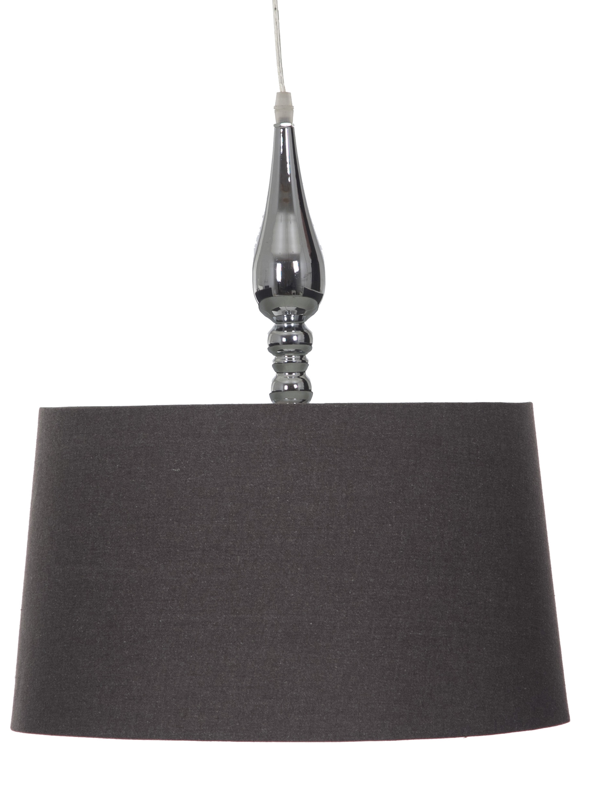 Happy taklampa - Gr�/krom