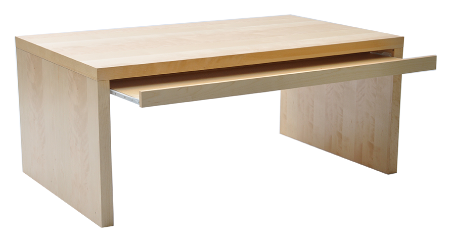 Elsa soffbord med låda 118 cm - björk Elsa soffbord med låda 118 cm - björk