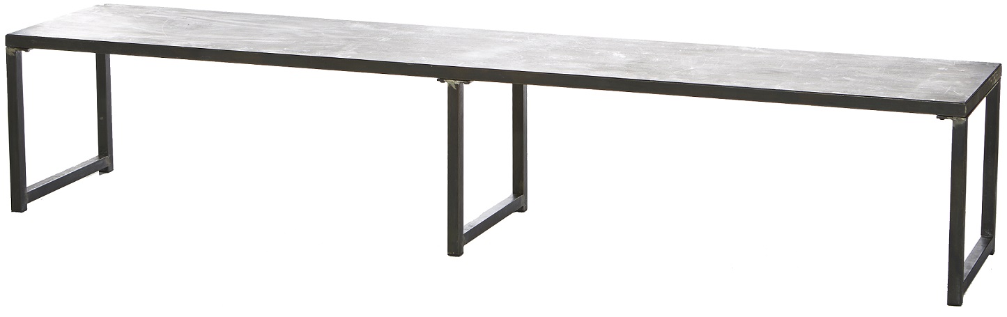 Stina sidebord - Förzinkad metall Stina sidebord - Förzinkad metall