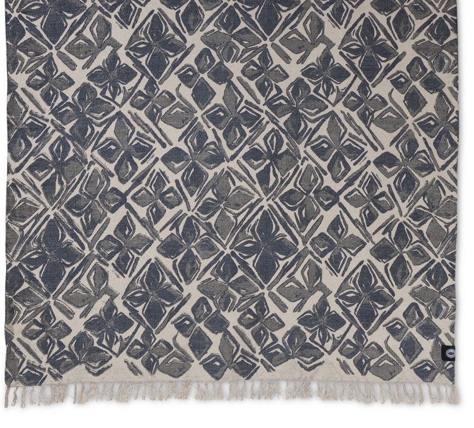 Stentvättad bomullsmatta Birmingham - 200x290 cm