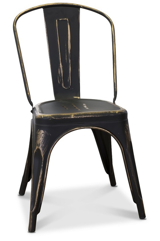 Pl�tstol Le Mans - Svart/Guld borstad