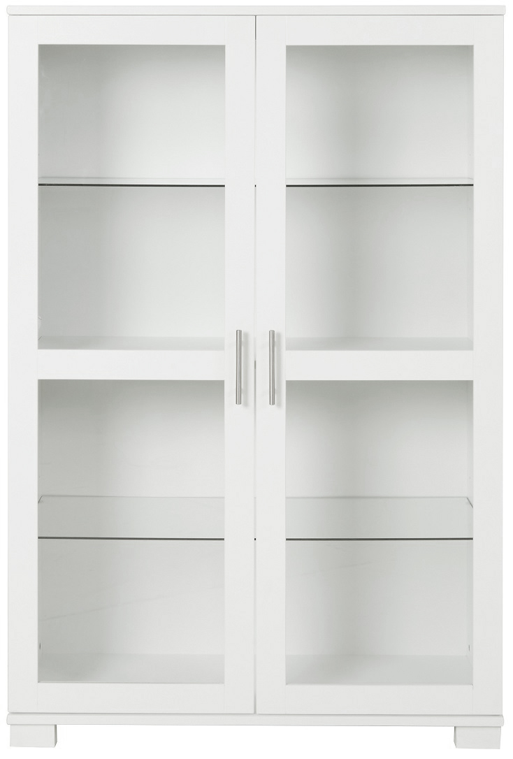 Vienna vitrinsk�p & boksk�p - Vit