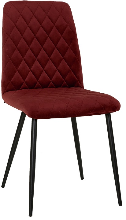 Saint stol - Bordeaux sammet