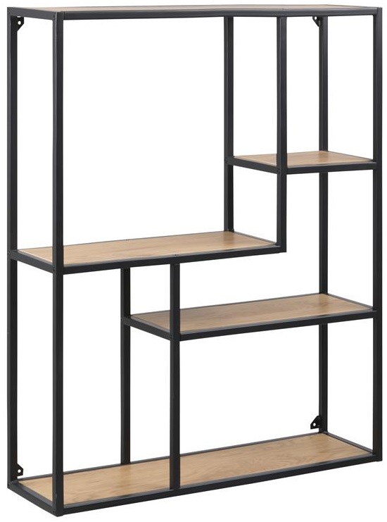 Seaford wandplank 91 cm - Vildek/zwart Seaford wandplank 91 cm - Vildek/zwart