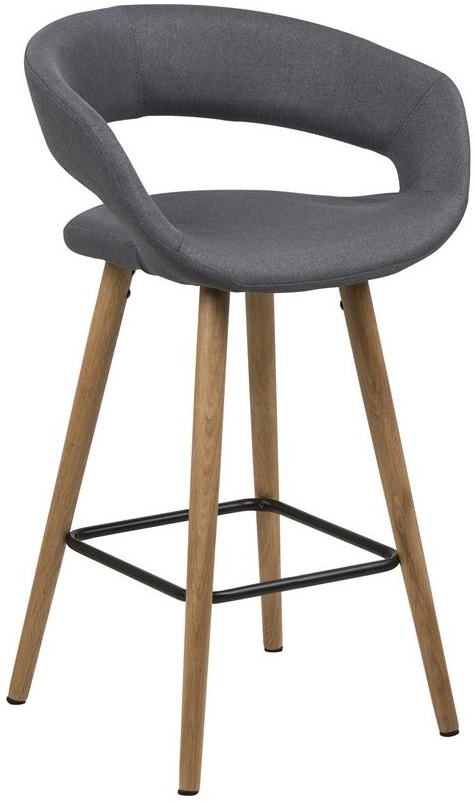 Grace barstol 87 cm - Mörkgrå Grace barstol 87 cm - Mörkgrå