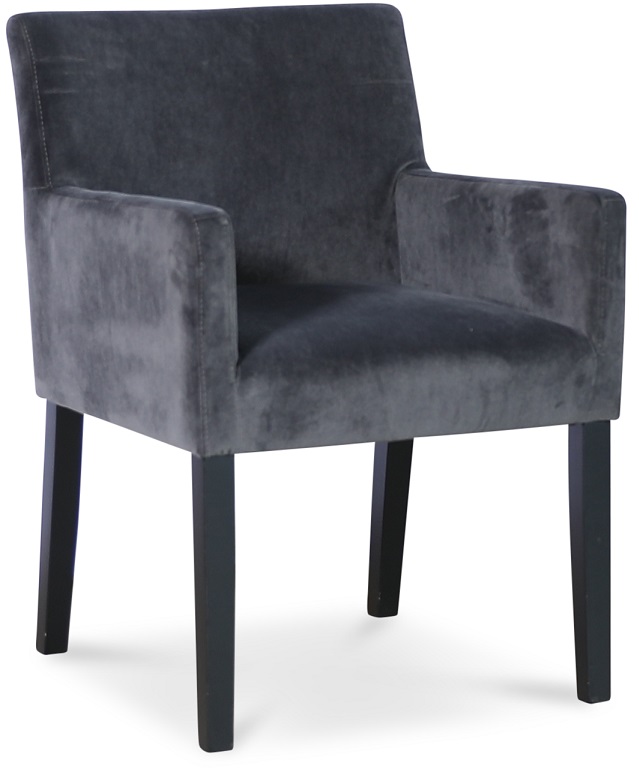 Filip karmstol - M�rkgr� sammet