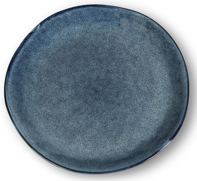 Dreja tallrikar 4 st i ett set - Blå Dreja tallrikar 4 st i ett set - Blå