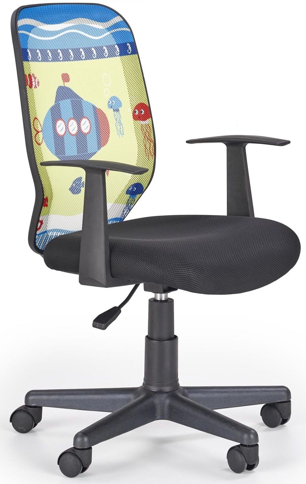 Submarine skrivbordsstol för barn - Gul/svart Submarine skrivbordsstol för barn - Gul/svart