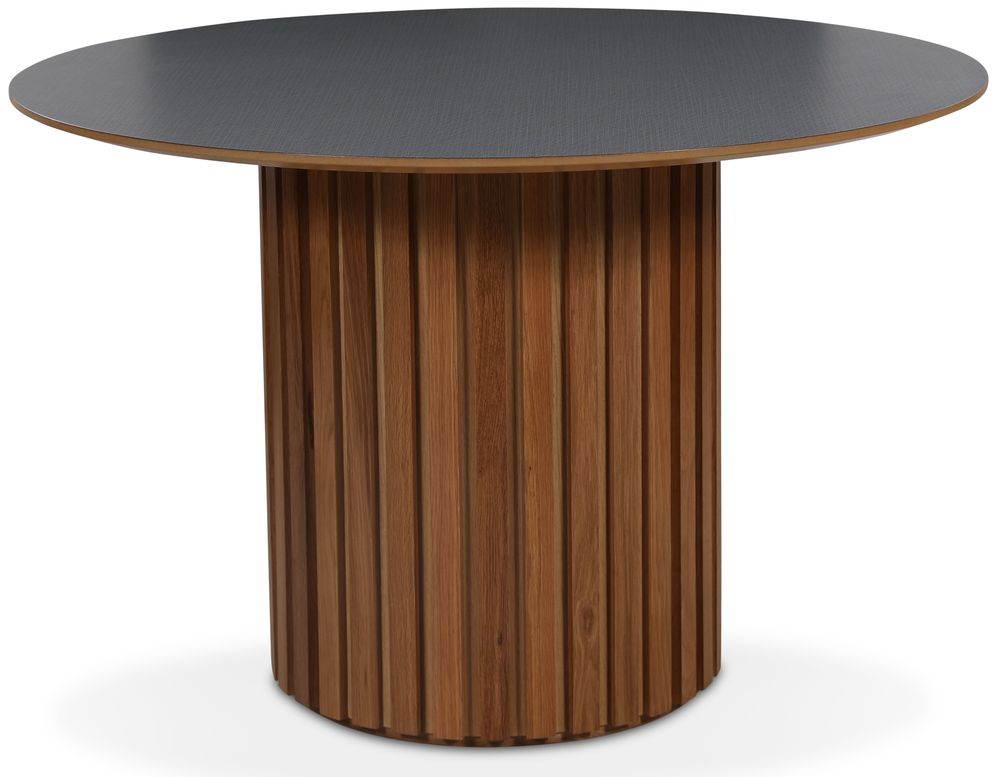 Matisse Perstorp runt matbord Ø118 cm - Ek / Mörk virrvarr Matisse Perstorp runt matbord Ø118 cm - Ek / Mörk virrvarr