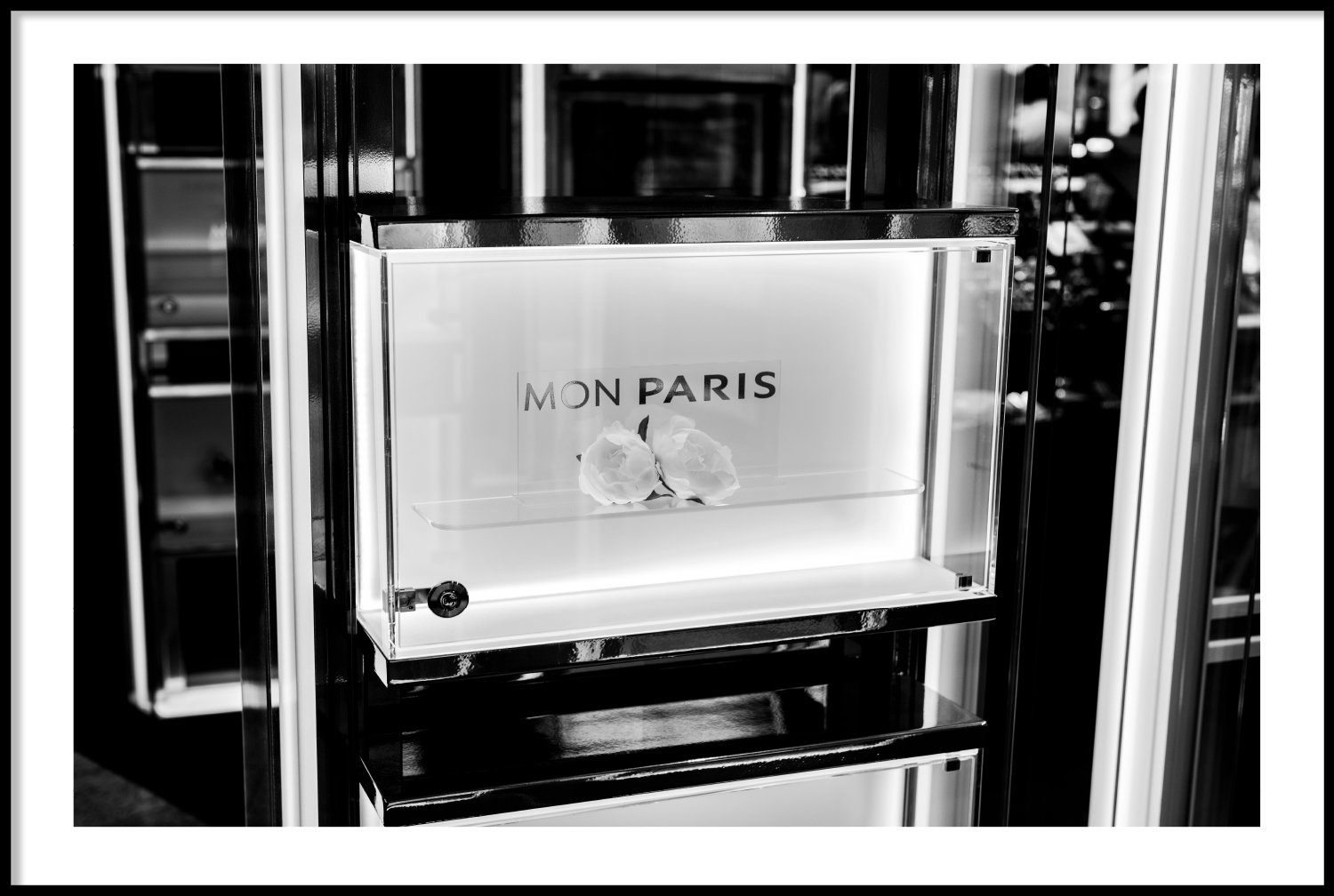 PARIS FLOWER POSTER - Poster 50x70 cm