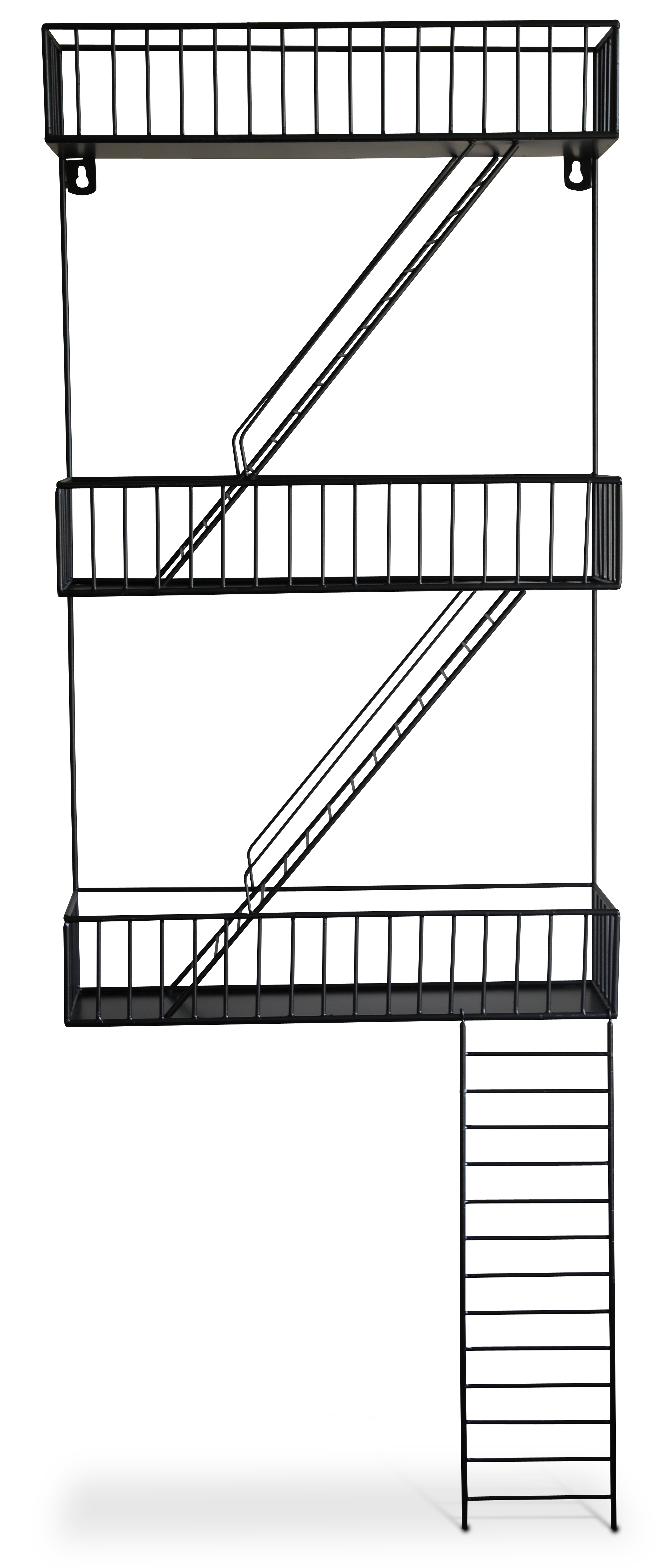 New York v�gghylla - Svart