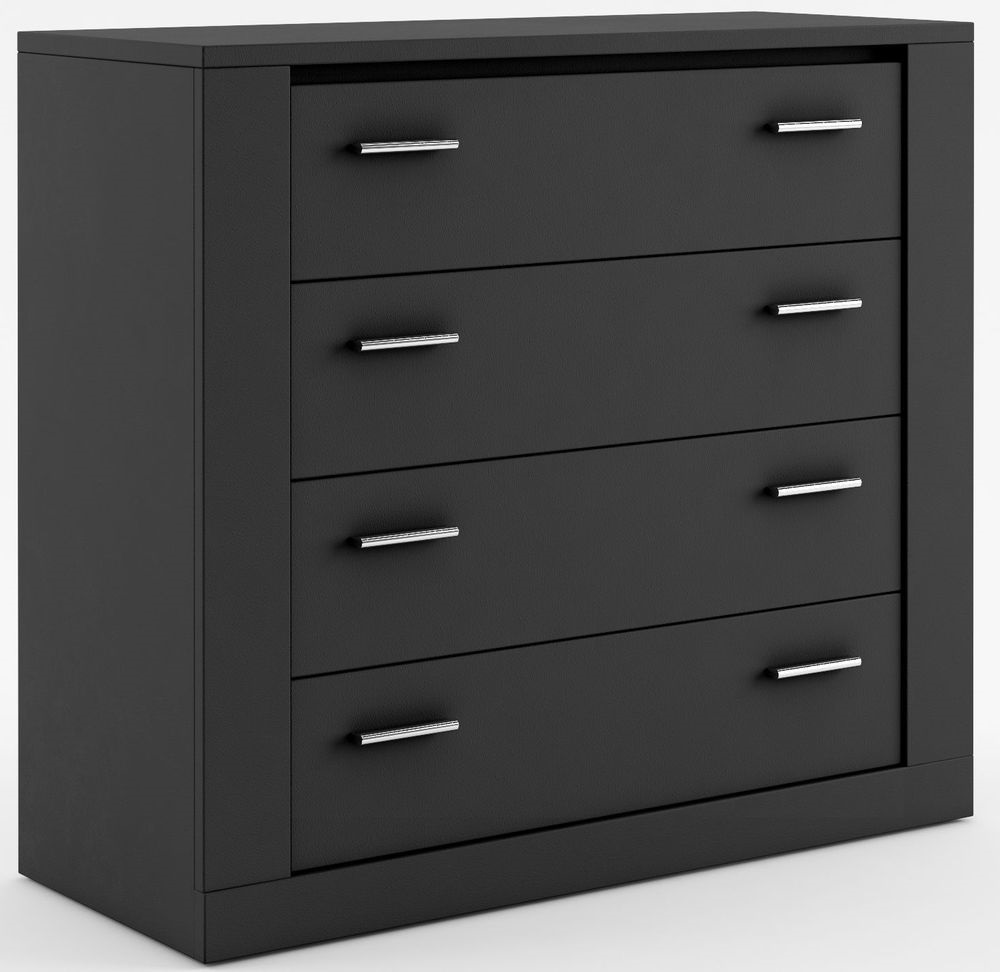 Mervyn ladekast - Zwart