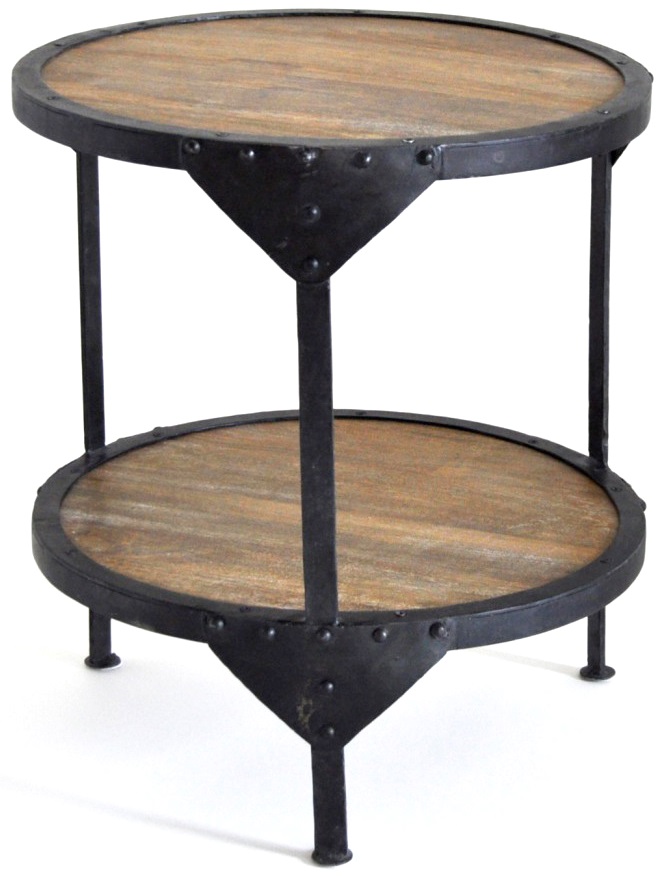 Bombay ronde Lampentafel Ø50 cm - Vintage + Bombay ronde Lampentafel Ø50 cm - Vintage +