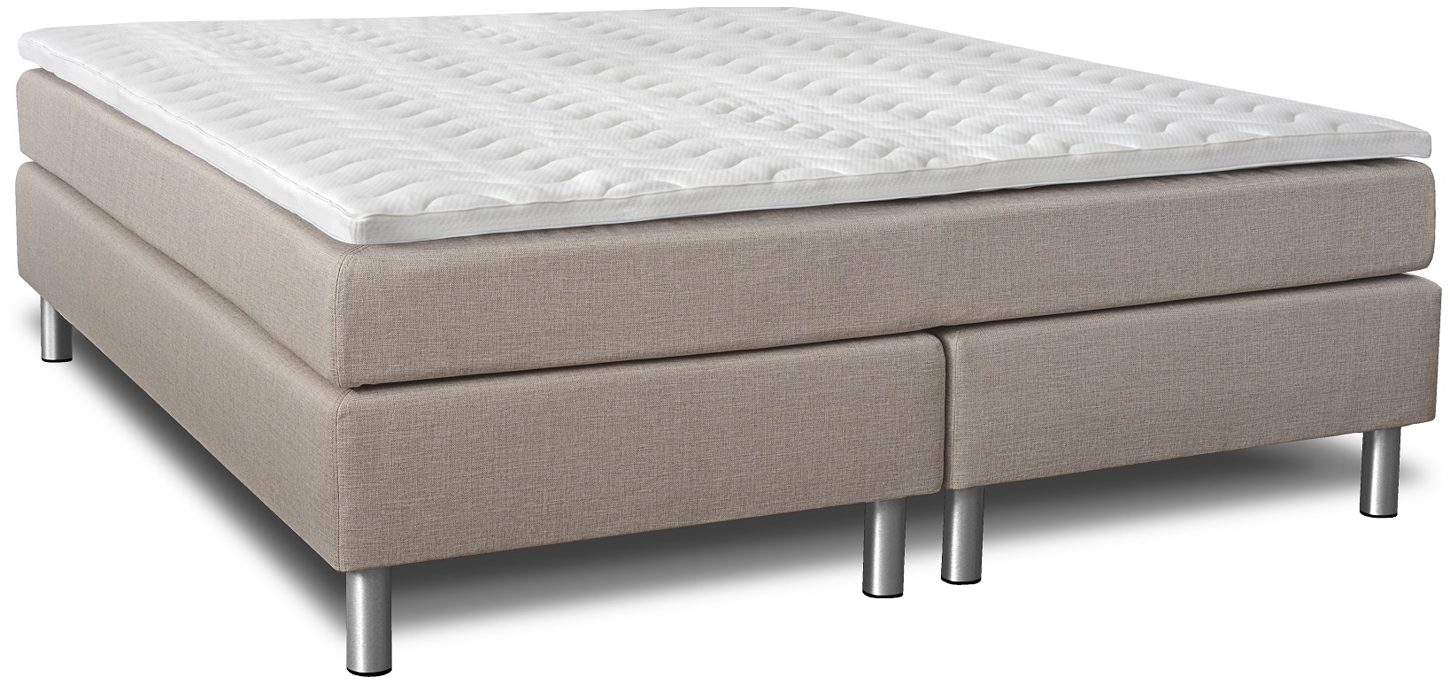 Comfort continentaal bed 5-zone pocket (Sand) - Elke breedte