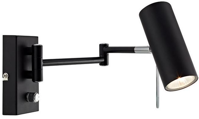 Roma V�gglampa - Svart