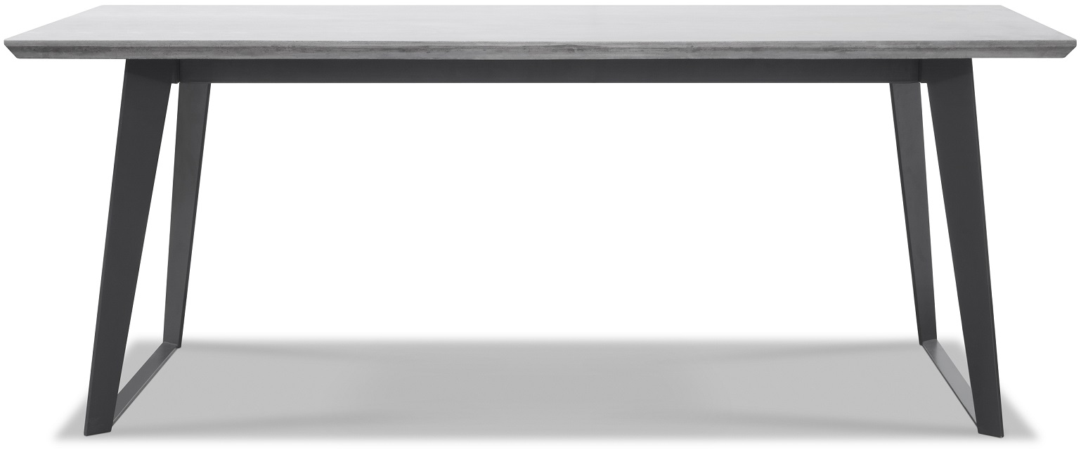 Ghost matbord med betongskiva - Svart