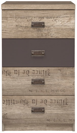 Wash ladekast - Eiken