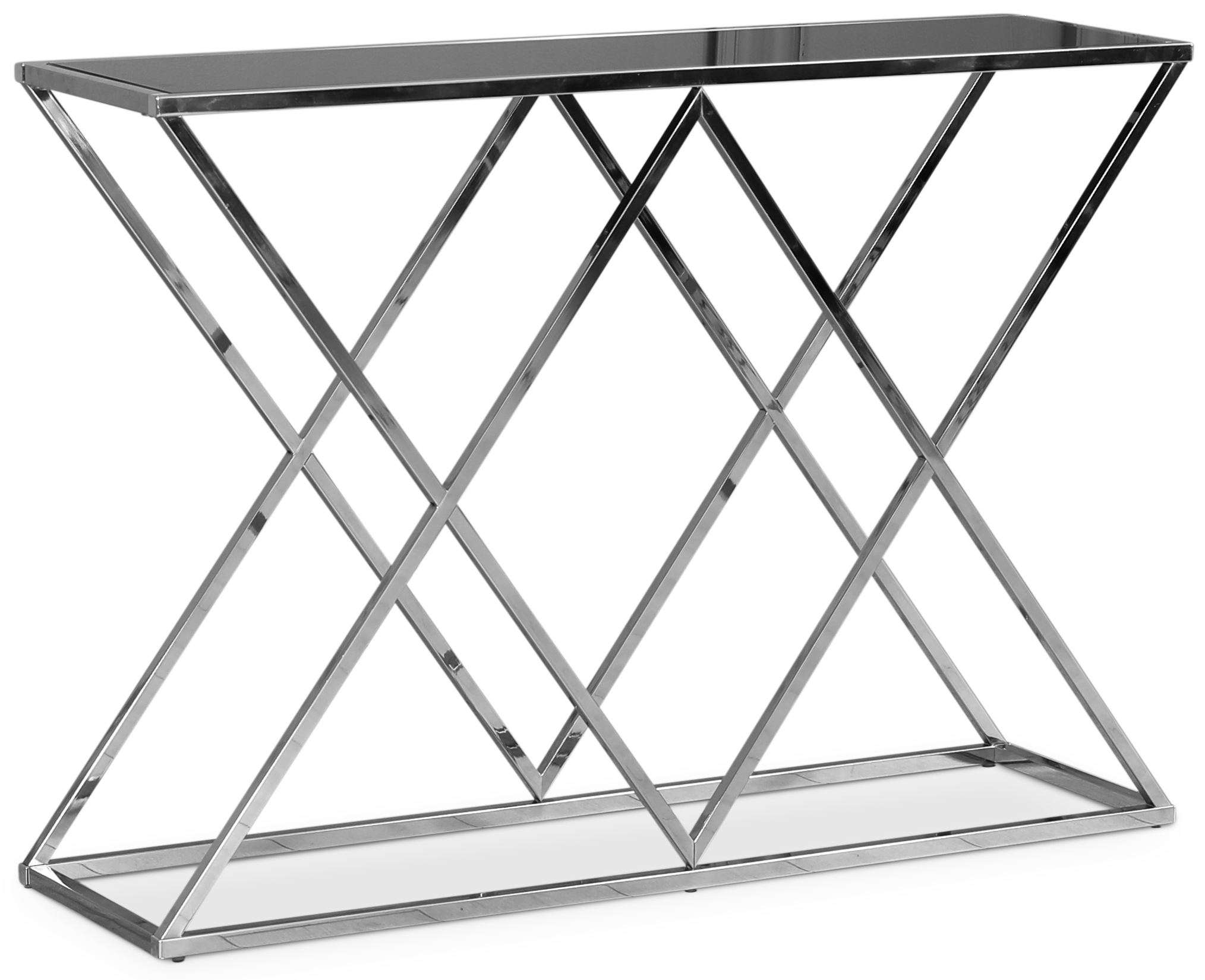 Maine consoletafel in chroom