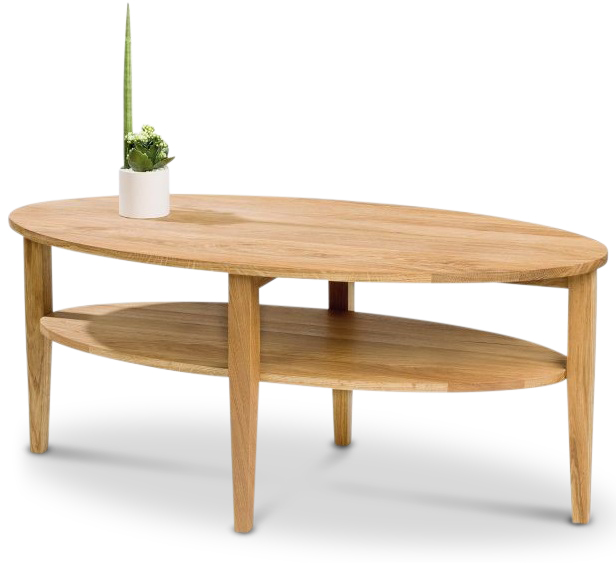 Atlanta salontafel 120 cm - Eiken