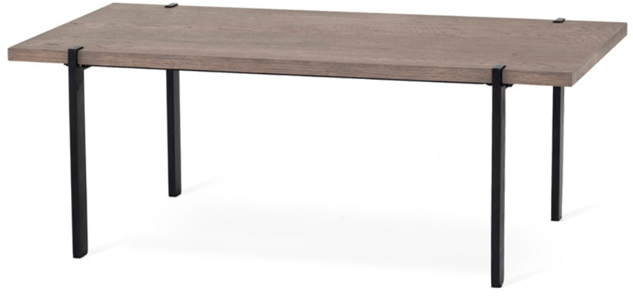 Torkelson Aki soffbord 130 cm - Gråbetsad ek Torkelson Aki soffbord 130 cm - Gråbetsad ek