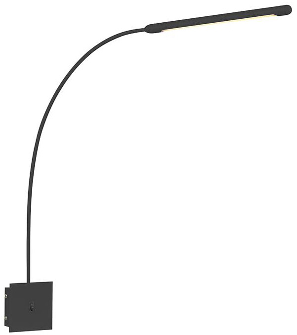 Antenna v�gglampa - Svart