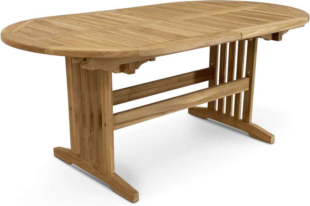 Teakhouten eettafel 150-210 cm - Salt�