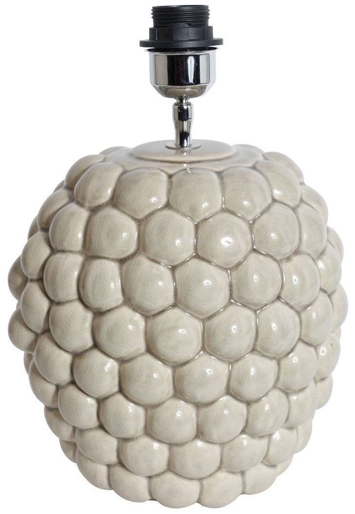 Big Bouble lampfot H32 cm - Beige (Glansig) Big Bouble lampfot H32 cm - Beige (Glansig)