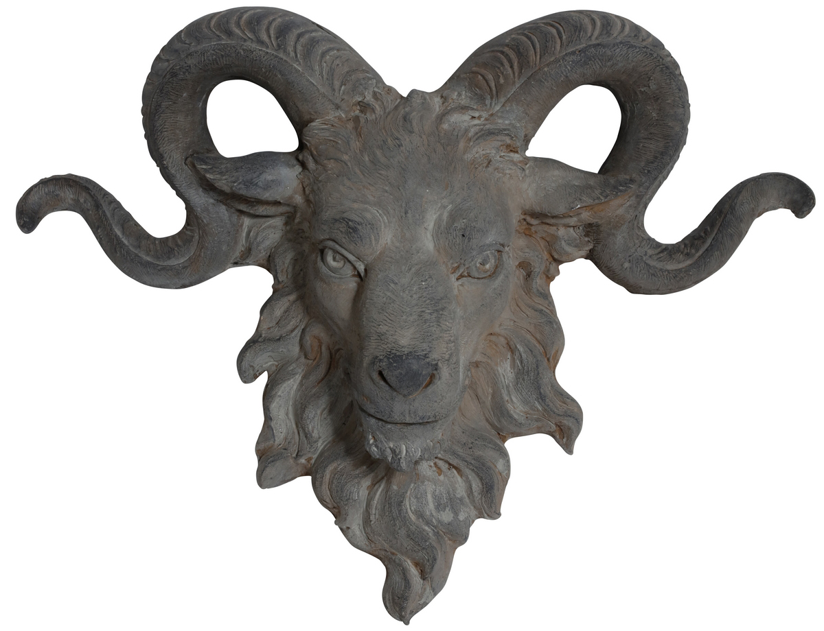 Tr�dg�rdskonst Staty Horn (v�ggh�ngd) - B68 cm