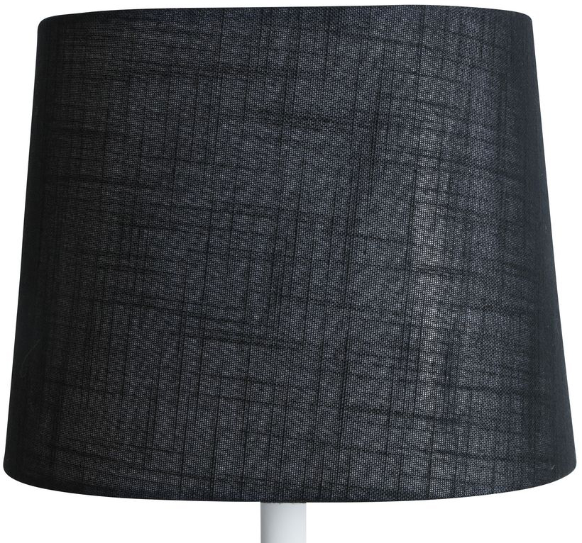 Oval lampskärm 27x18 cm - Svart (grovt linne) Oval lampskärm 27x18 cm - Svart (grovt linne)