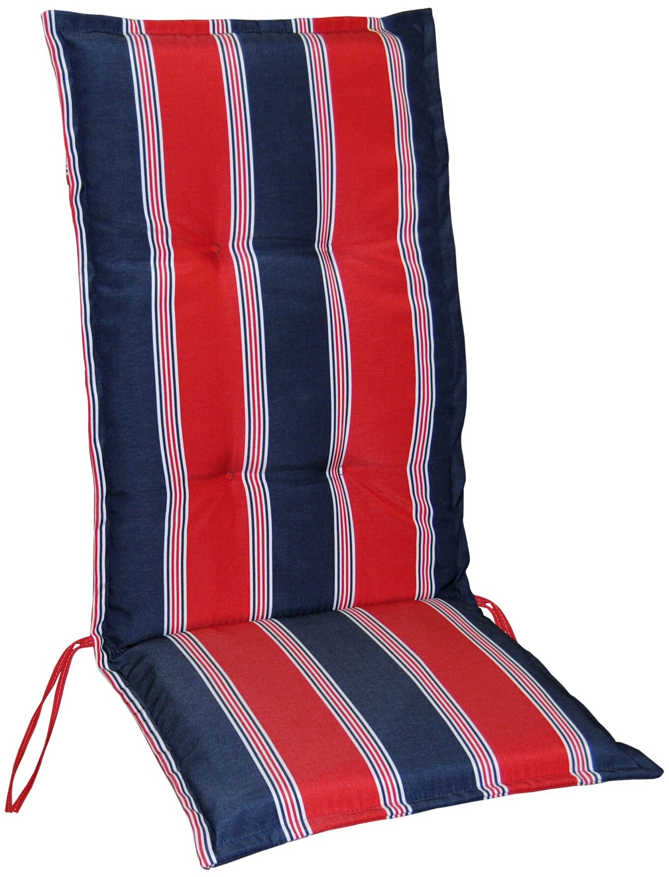 Vleugelpositiekussen voor positiestoel en hangmat - Rood/blauw