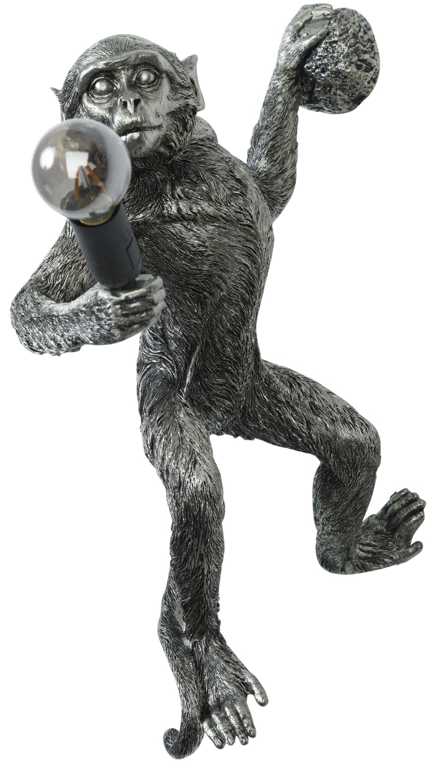 Monkey v�gglampa H40 - Silver