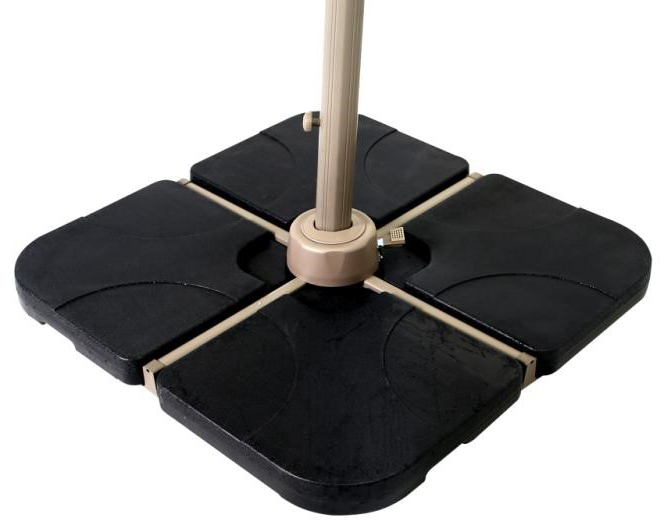 �sterlen parasolvoetgewichten 50x50 cm