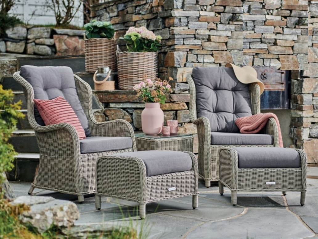 Tyres� loungeset - Gr� konstrotting