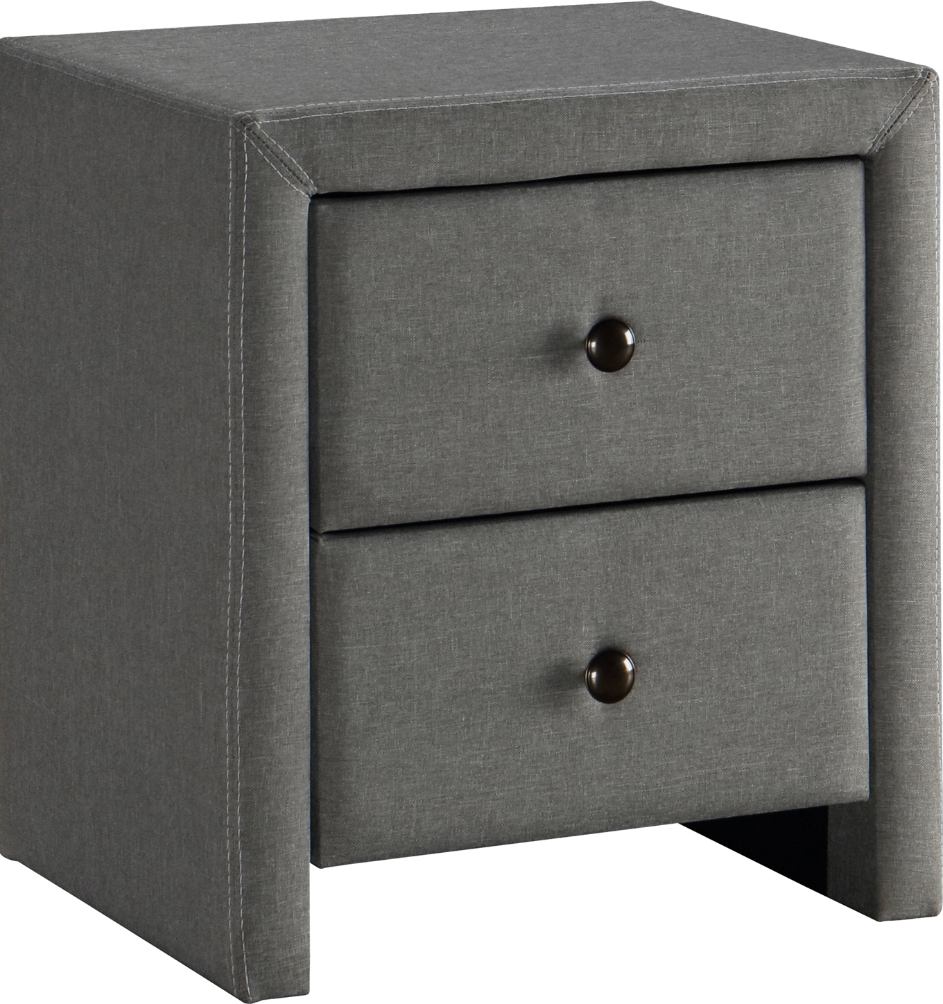 Doorzichtige nachtkastjes - Grijs