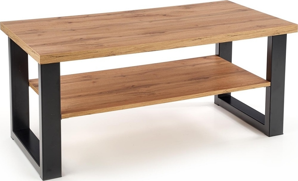 Kasady salontafel 120 cm - Wotan eiken/zwart