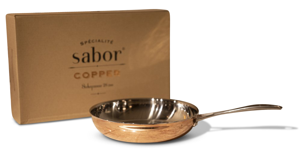 Sabor koperen braadpan �28 cm
