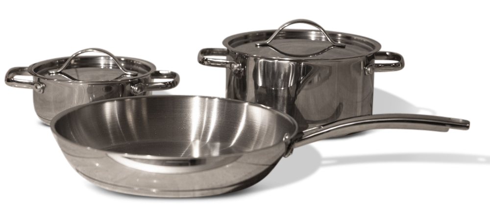 Rix Gereedschapset 3 delig 18/8 staal - Gepolijst staal