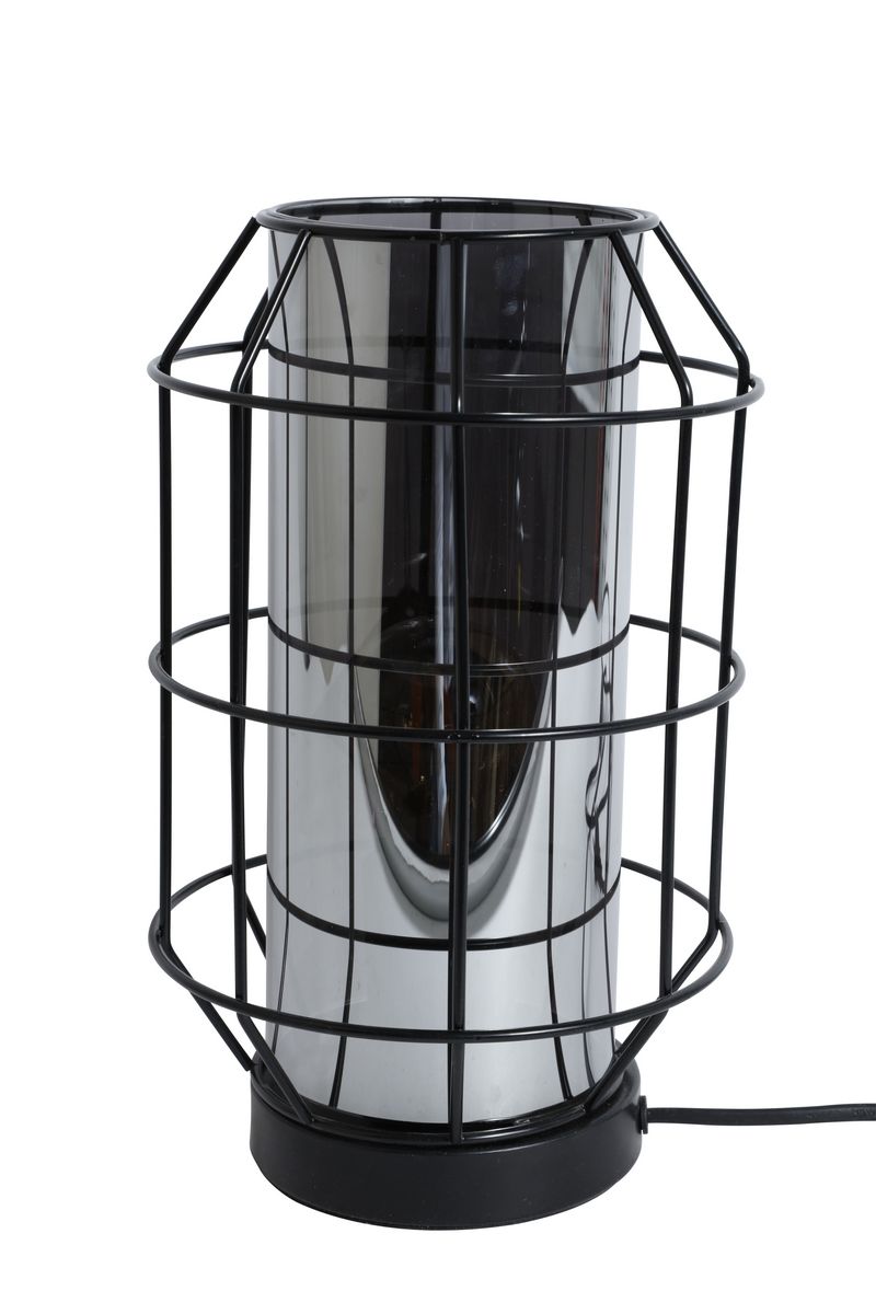 Bont tafellamp - Zwart